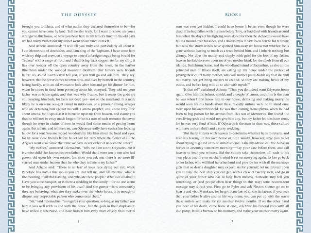 The Odyssey (Illustrated Edition)