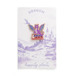 Dragon Fantasy Book Pin - Literary Gifts, Fantasy Gifts