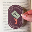 A Well Read Woman Sticker | A Dangerous Creature Kindle