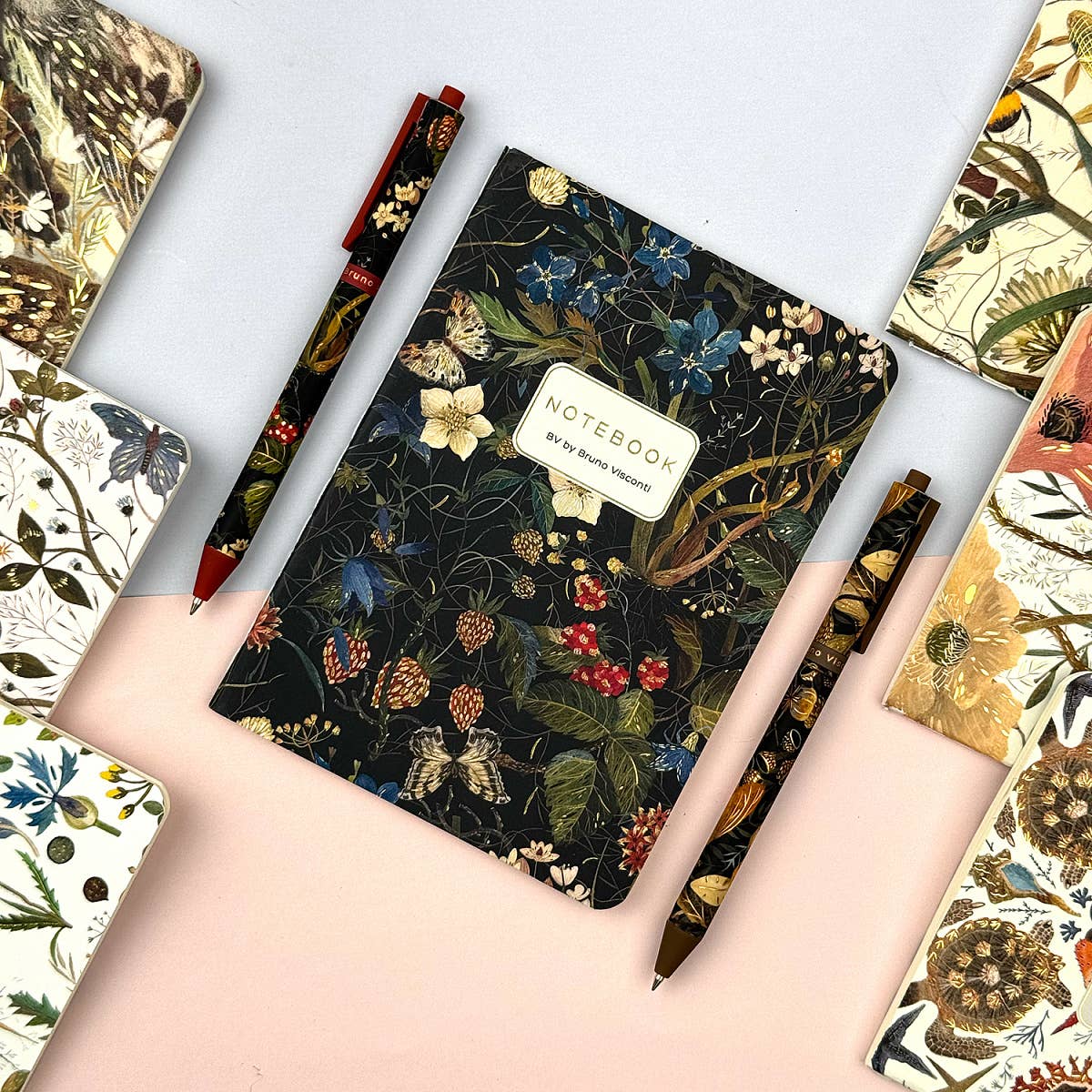 A6 Passport Notebook - Forest Flowers