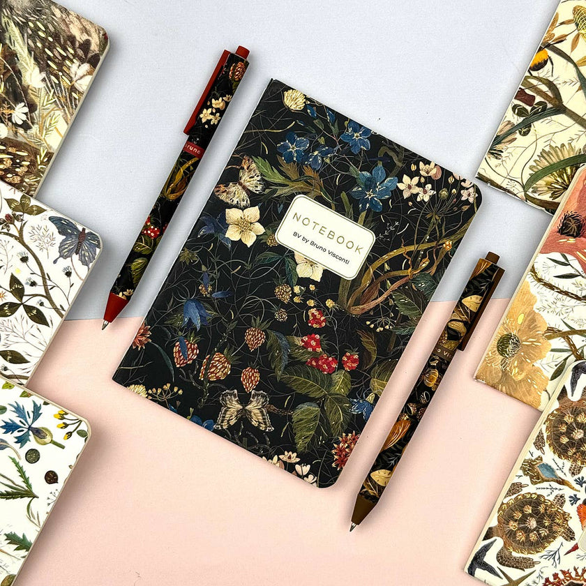 A6 Passport Notebook - Forest Flowers