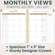 2026-27 Daisy Academic Student Planners 7x9