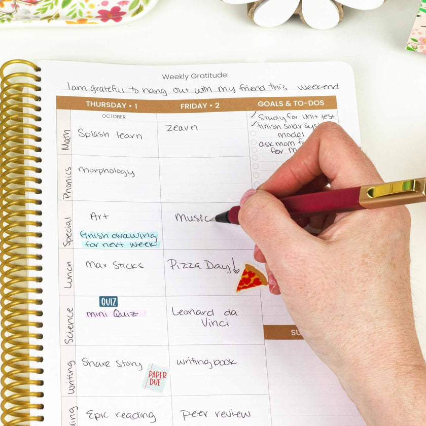2026-27 Daisy Academic Student Planners 7x9