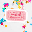 Bookish Smut Romance Smutty Waterproof Vinyl Sticker