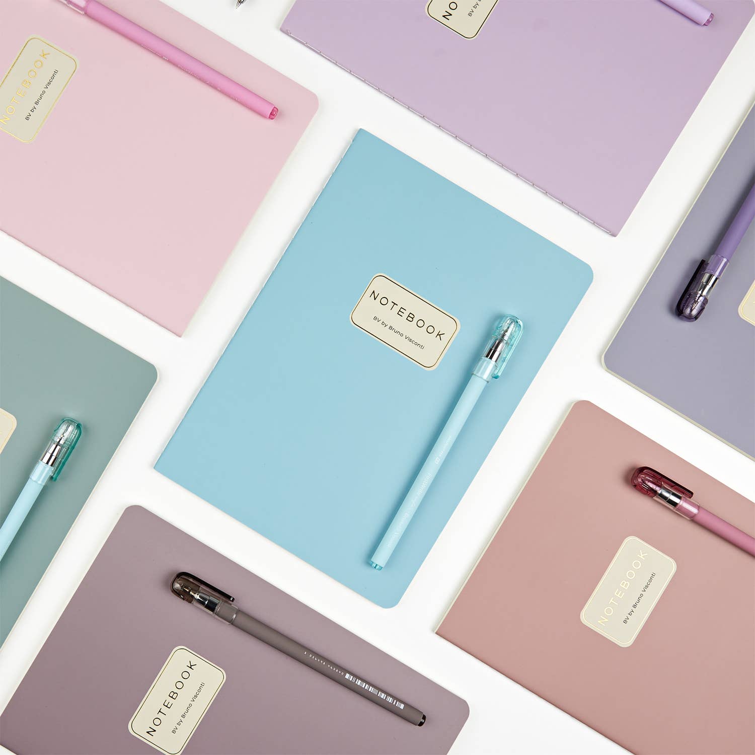 A5 Notebook - Solid Powder Blue