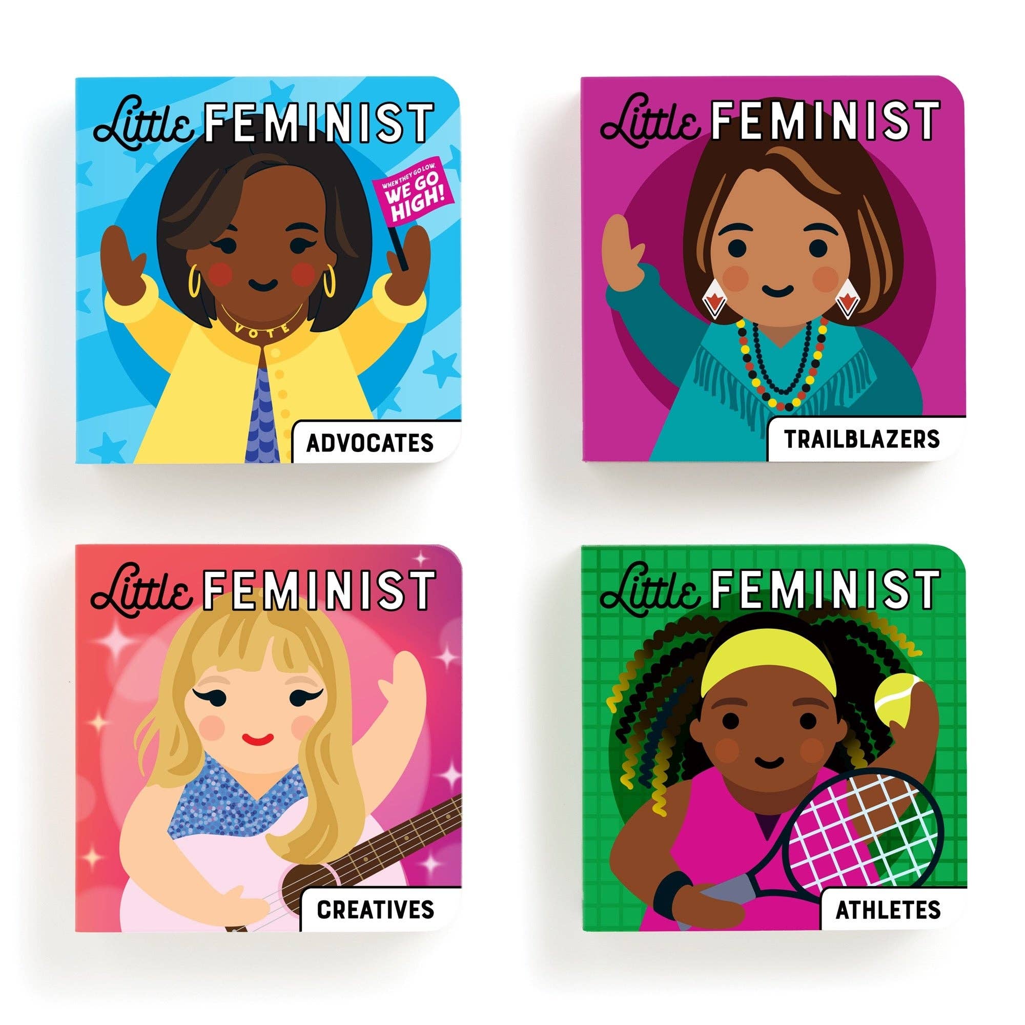 Little Feminist Board Book Set Volume 2: Modern Icons