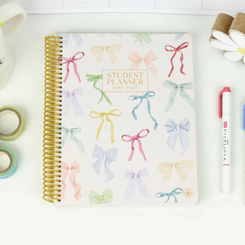 2026-27 Daisy Academic Student Planners 7x9
