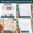 2026-27 Hard Cover Academic Planner, 8.5x11 Size (A4)