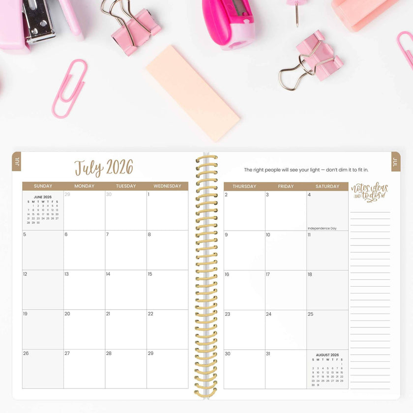 2026-27 Daisy Academic Student Planners 7x9