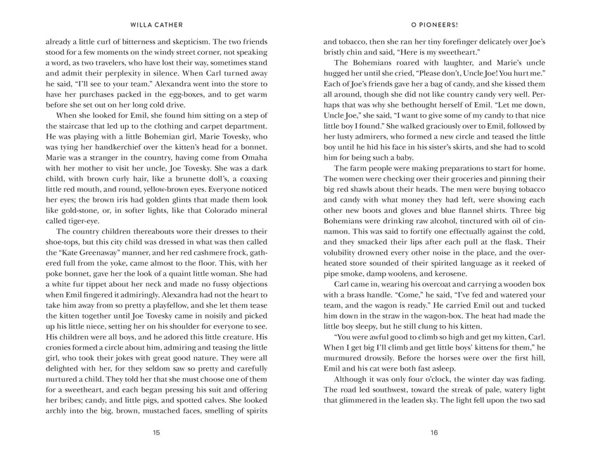 O Pioneers! by Willa Cather