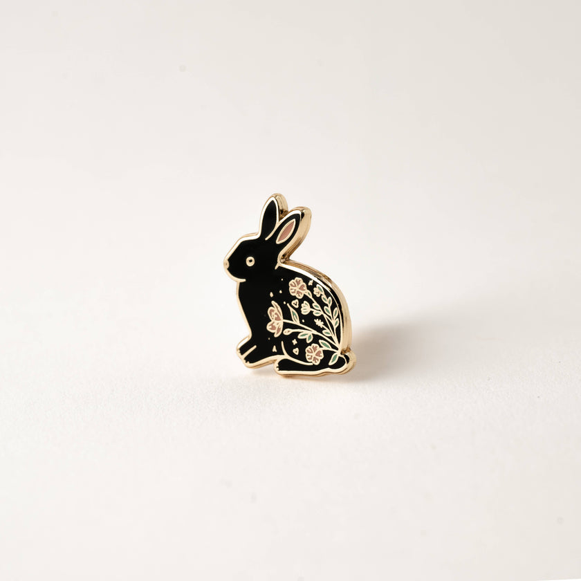 Rabbit Lapel Pin, Bunny Garden Easter Gifts