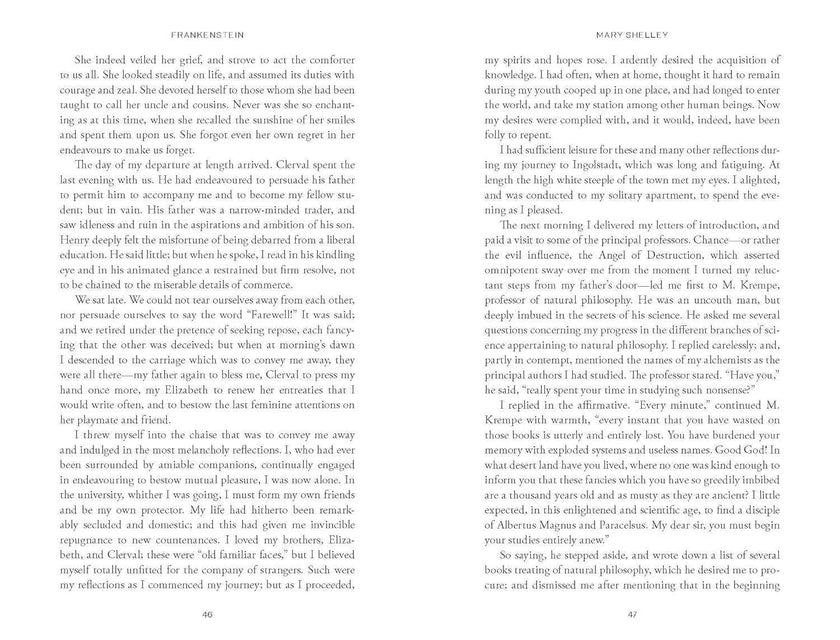 Frankenstein by Mary Shelley