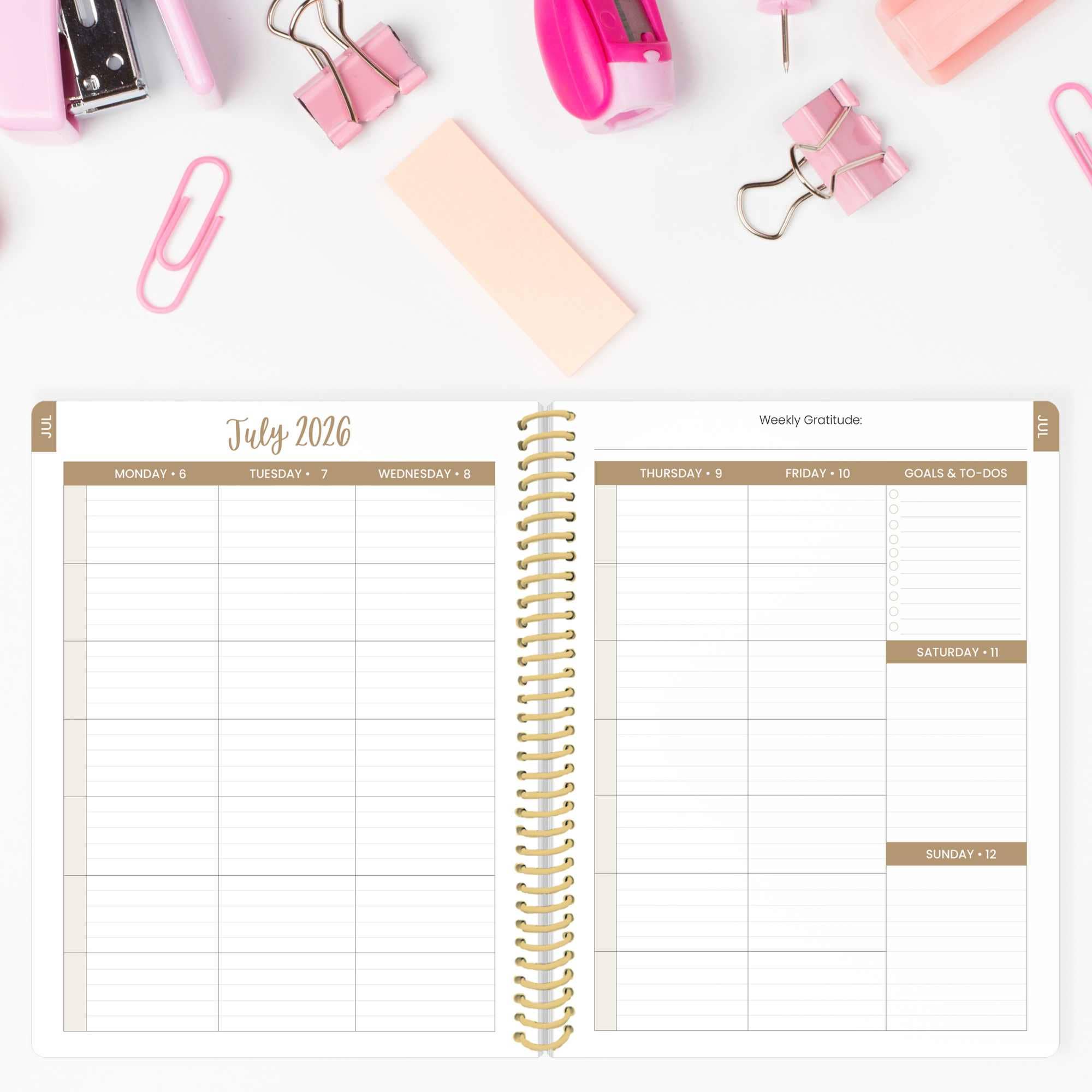 2026-27 Daisy Academic Student Planners 7x9