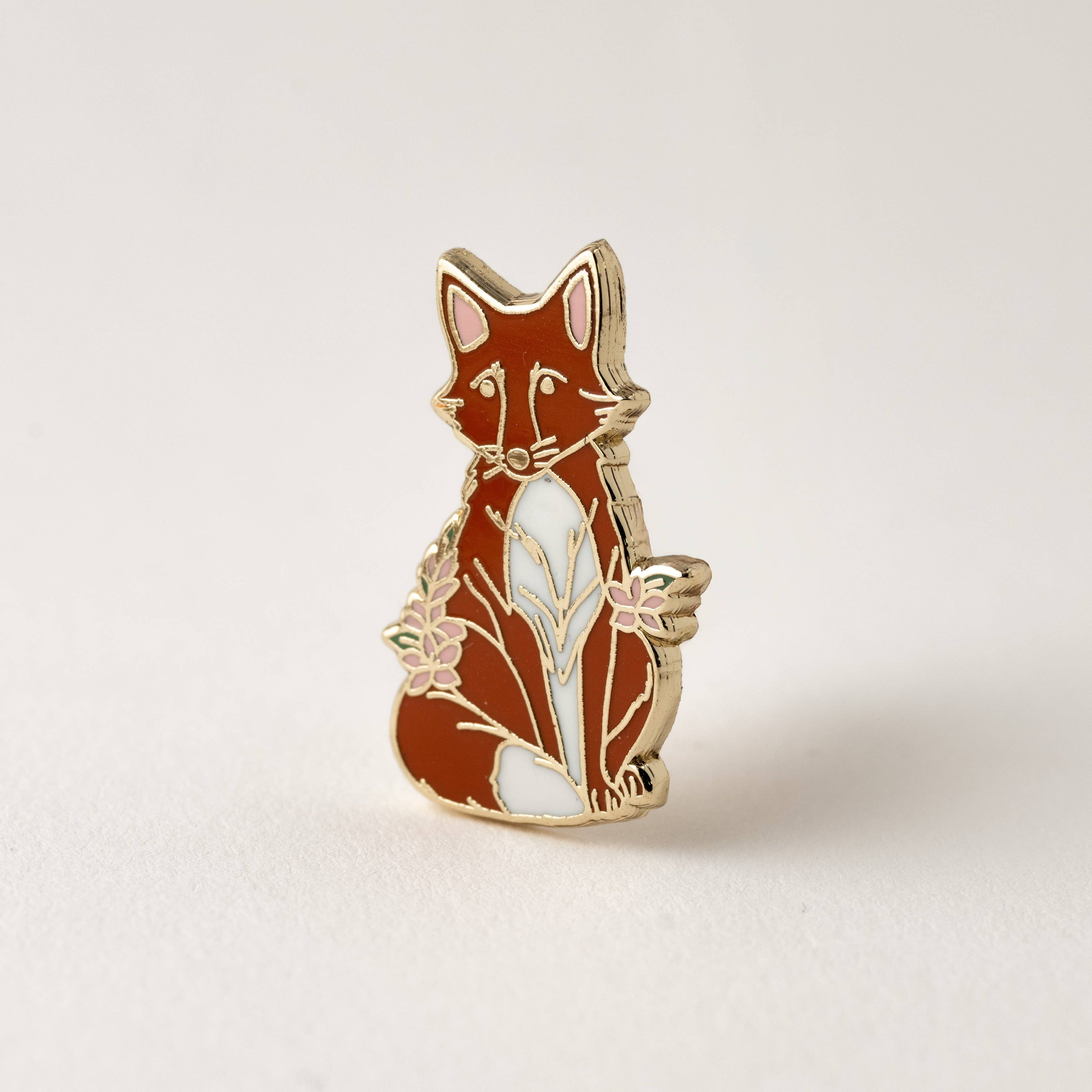 Forest Fox Pin, Wilderness Animal Gifts