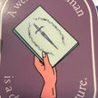 A Well Read Woman Sticker | A Dangerous Creature Kindle