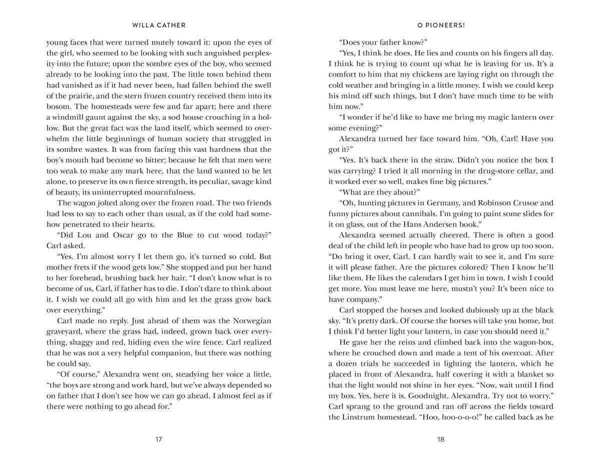 O Pioneers! by Willa Cather