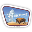 Yellowstone National Park Badge Decal Sticker