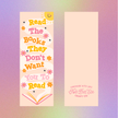 Rebel Reads Handmade Bookmark 7 in