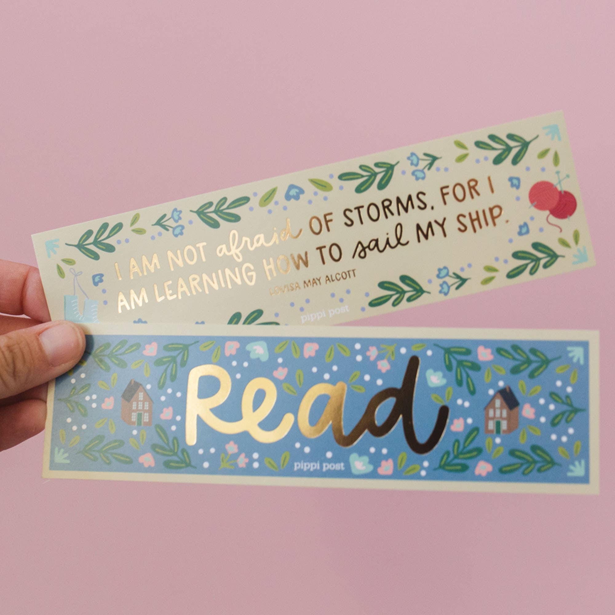 Read Little Women Gold Foil Bookmark Set