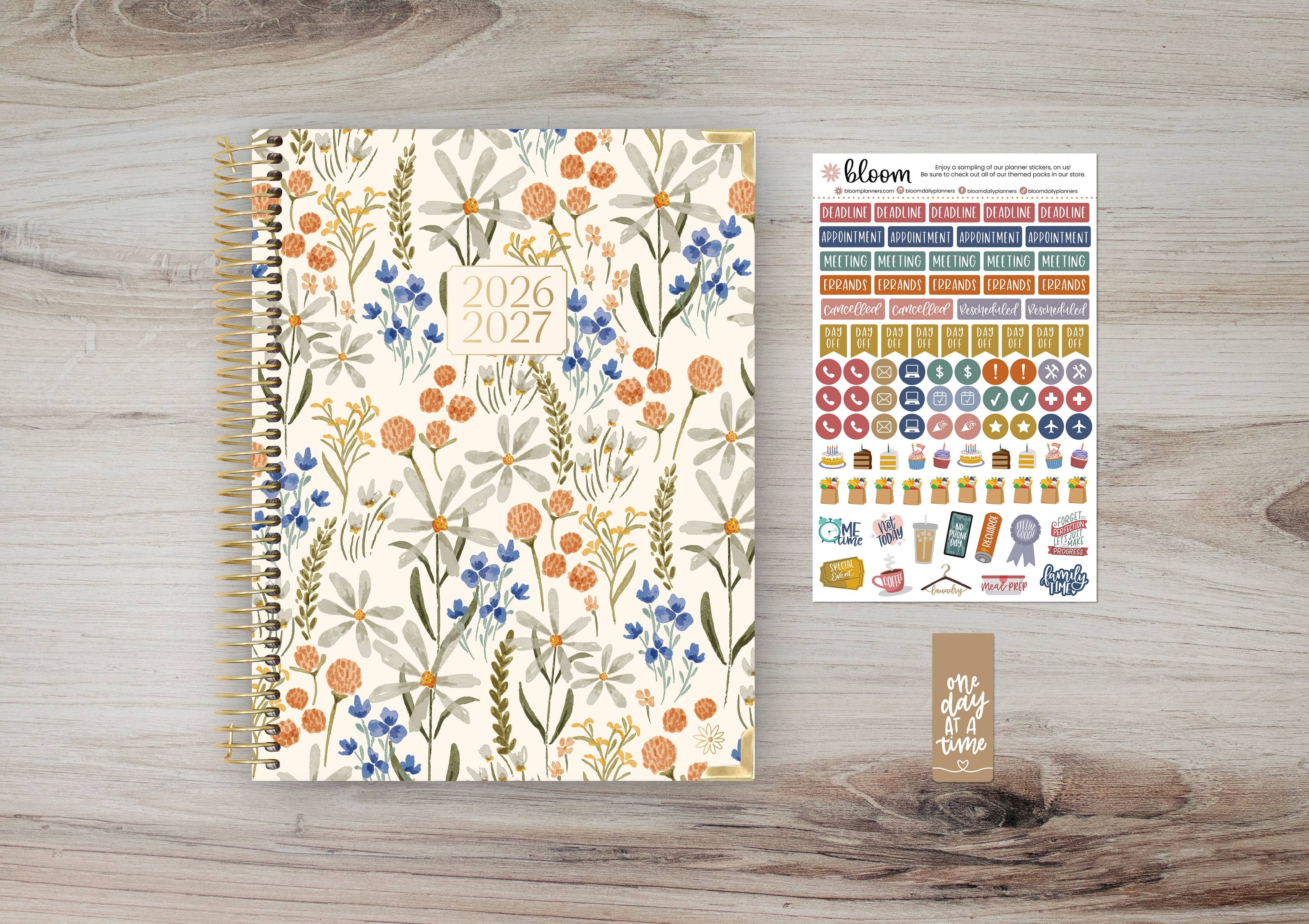 2026-27 Hard Cover Academic Planner, 8.5x11 Size (A4)