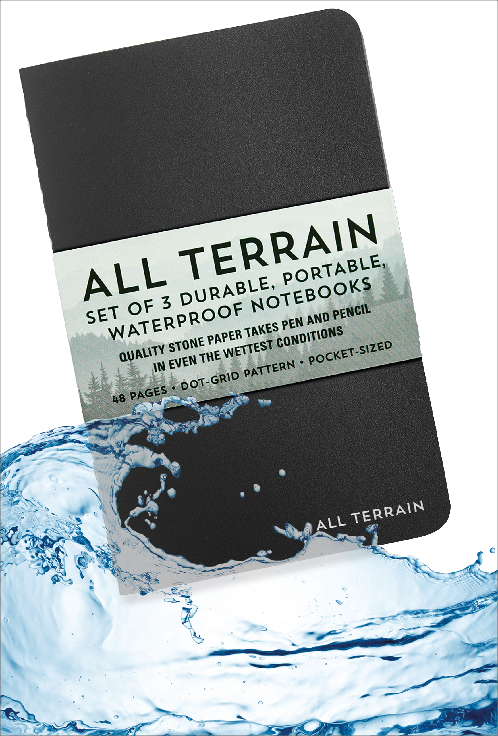 All Terrain: Waterproof Notebook Set,All Terrain: Waterproof Notebook Set
