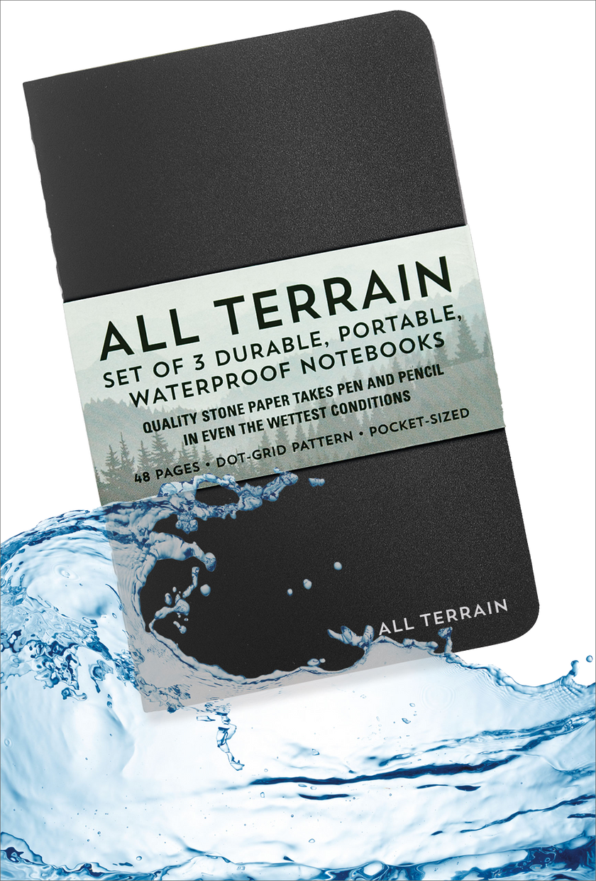 All Terrain: Waterproof Notebook Set,All Terrain: Waterproof Notebook Set