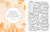 Book Lover's Coloring Book