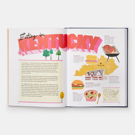 United Tastes Of America: Atlas & Recipes From Every State