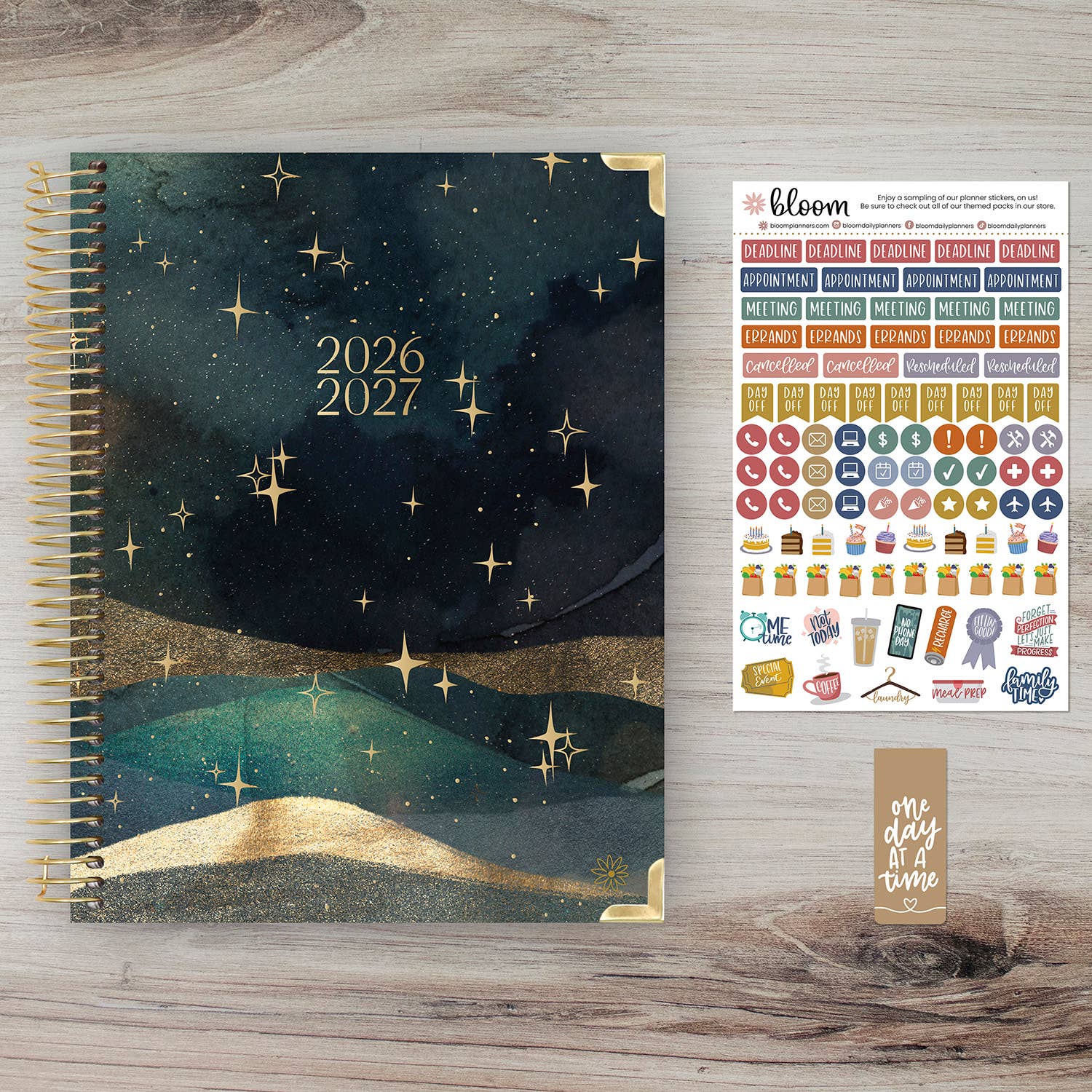 2026-27 Hard Cover Academic Planner, 8.5x11 Size (A4)