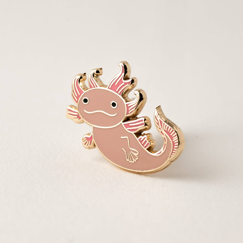 Axolotl Enamel Pin, Magical Cute Gifts