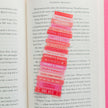 Romance Tropes Book Stack Transparent Bookmark
