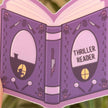 Thriller Reader Book Sticker for Kindles and Book Lovers
