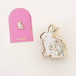 Rabbit Lapel Pin, Bunny Garden Easter Gifts