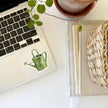 Watering can sticker