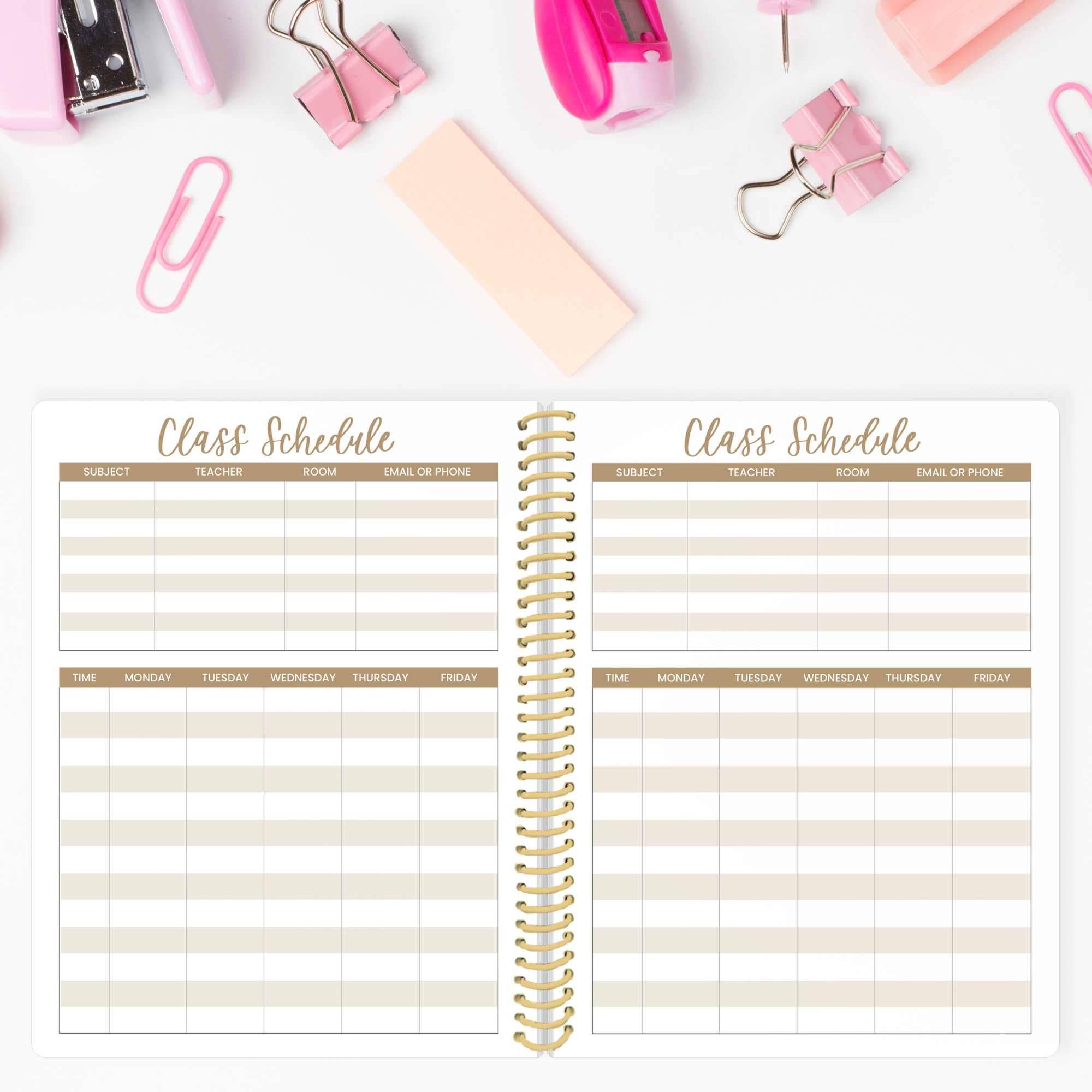 2026-27 Daisy Academic Student Planners 7x9