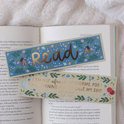 Read Little Women Gold Foil Bookmark Set