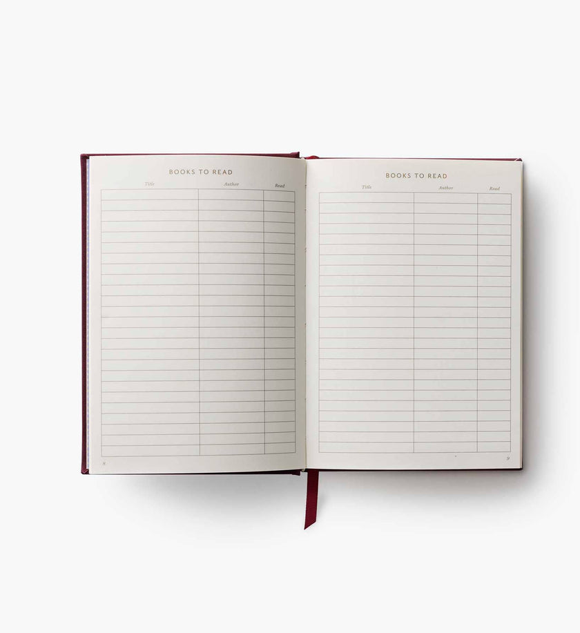 Ladies Night Book Club Embroidered Book Journal