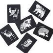Art Cards for Baby - Woodland Animals - Infant Flash Cards