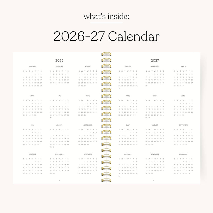 2026-27 Academic Planner