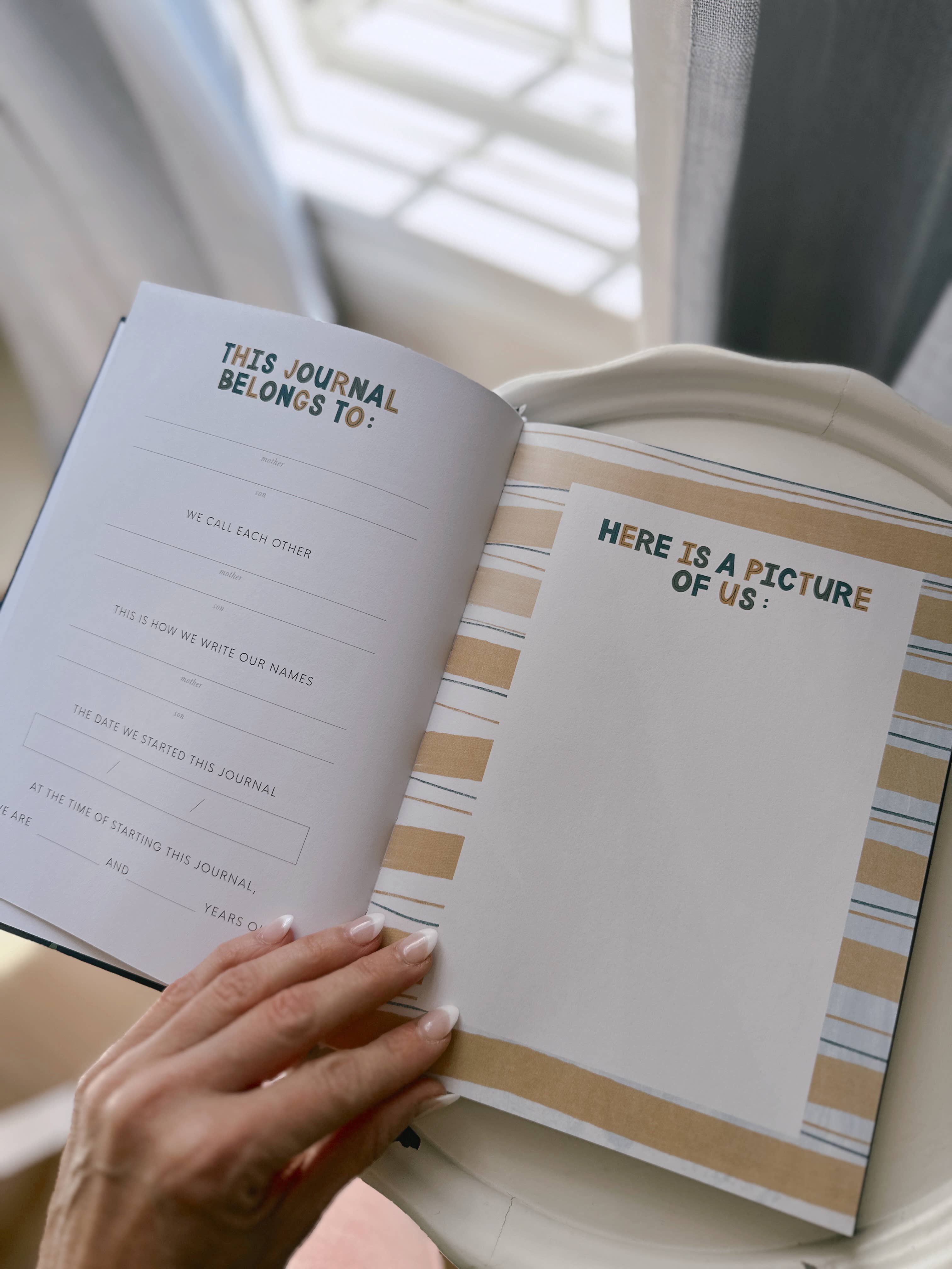 Just Mom and Me: A Mother and Son Guided Keepsake Journal