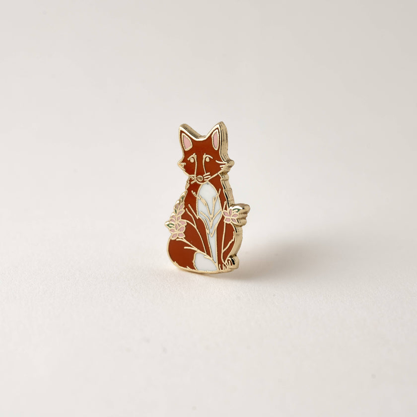 Forest Fox Pin, Wilderness Animal Gifts