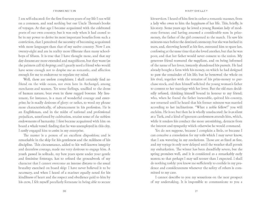 Frankenstein by Mary Shelley