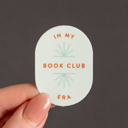 In My Book Club Era Decal Sticker