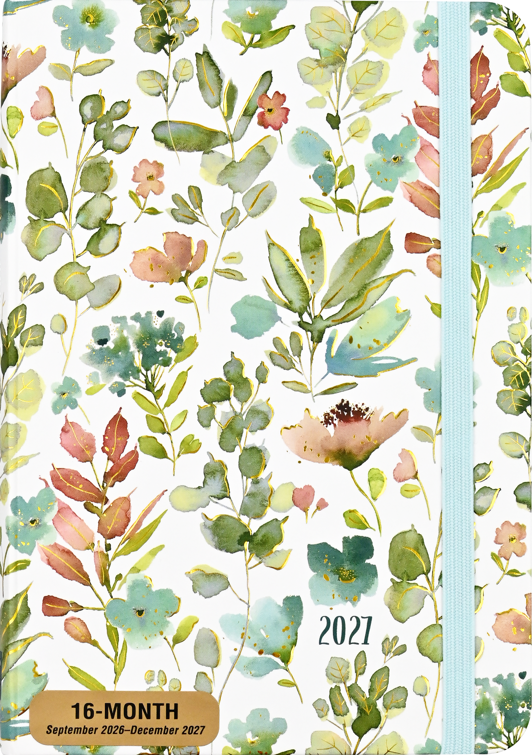 2027 Floral Watercolor Weekly Planner