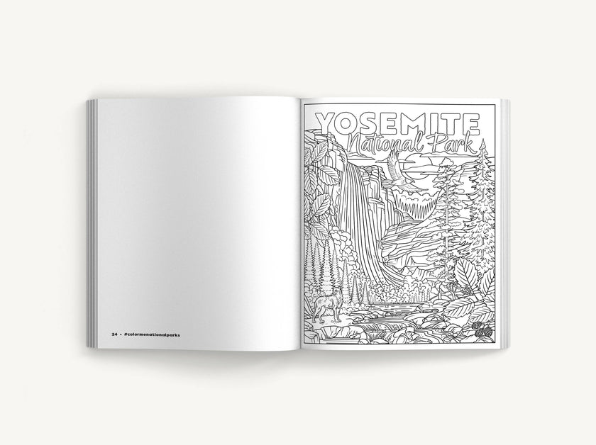 Color Me National Parks: An Adventurous Coloring Book