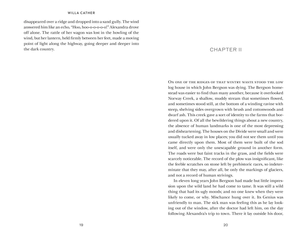 O Pioneers! by Willa Cather