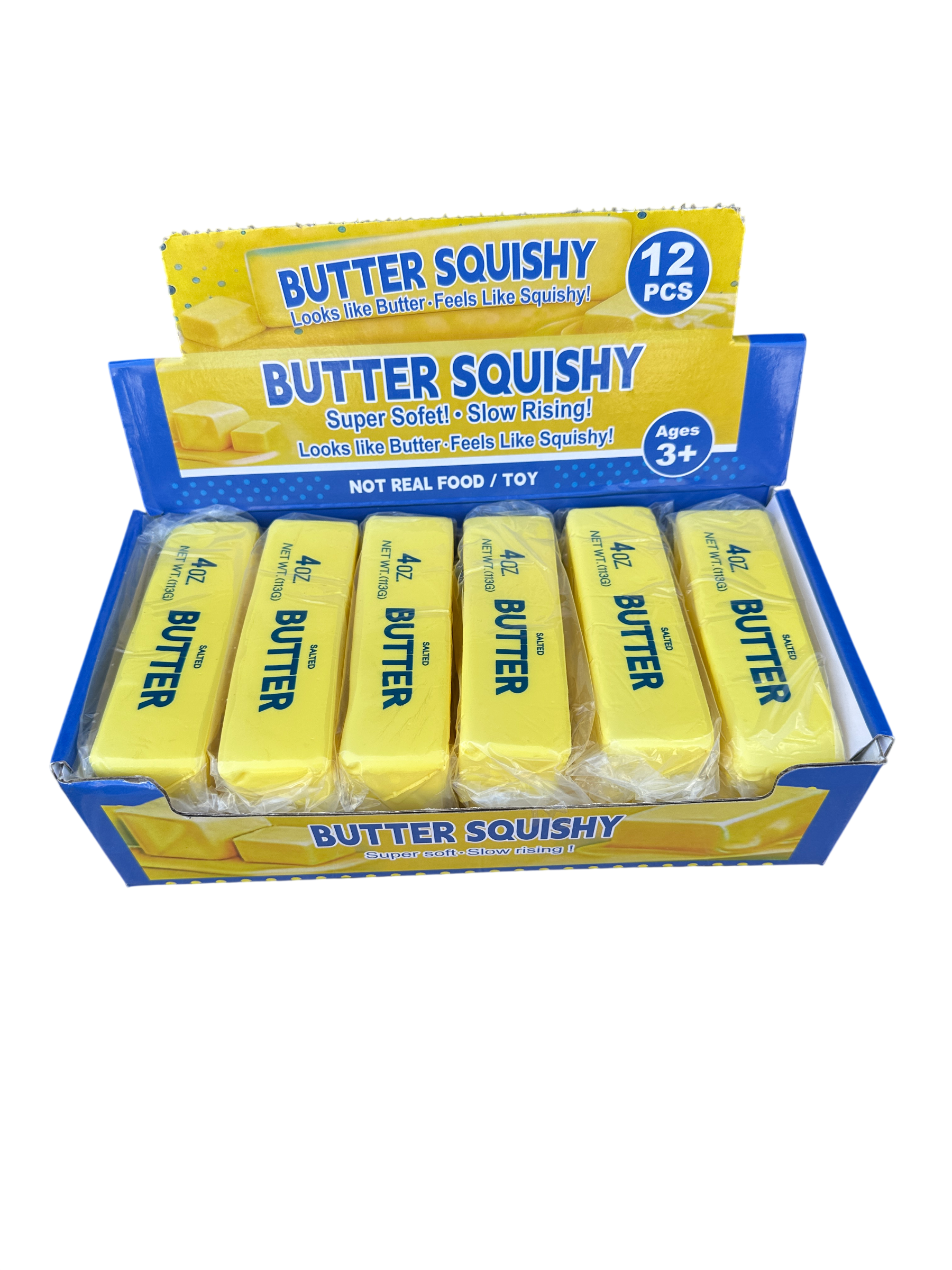Butter Squishy Toy – Slow Rise (5.5”) MSUSB