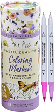 Studio Series Dual-Tip Pastel Markers (Set of 24),Studio Series Dual-Tip Pastel Markers (Set of 24)