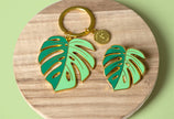 Green Monstera Deliciosa Plant Pin, Plant Gifts