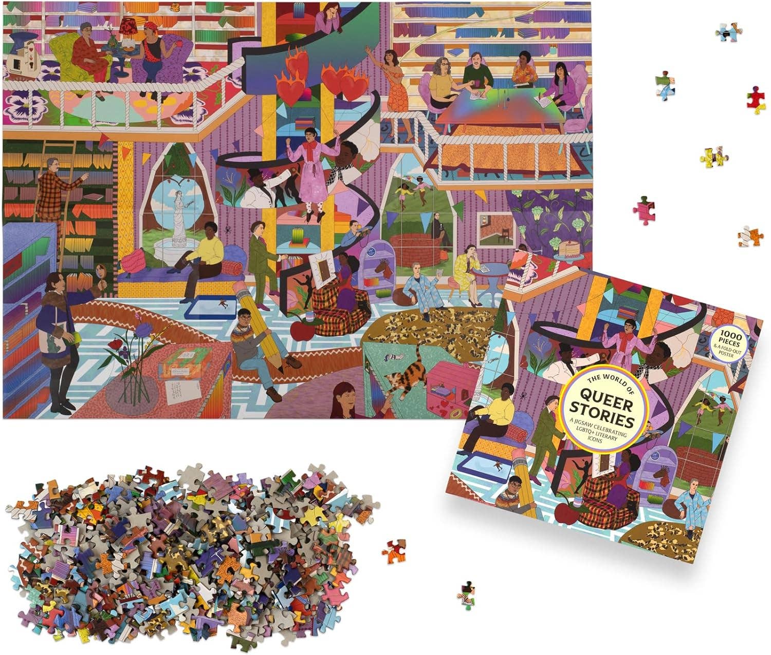 The World of Queer Stories 1000 Piece Puzzle